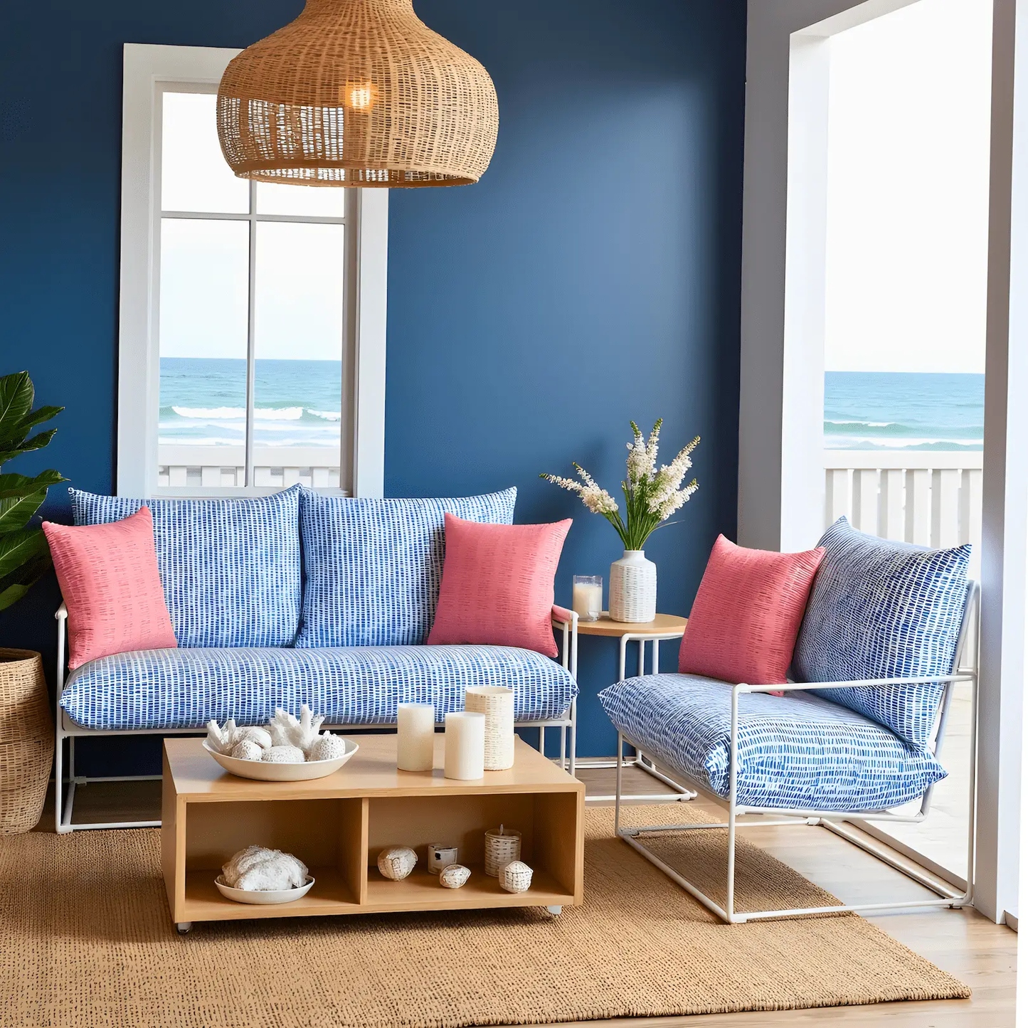 Blue Rain Outdoor Slipcovers – Compatible with IKEA Havsten from PriceLows™