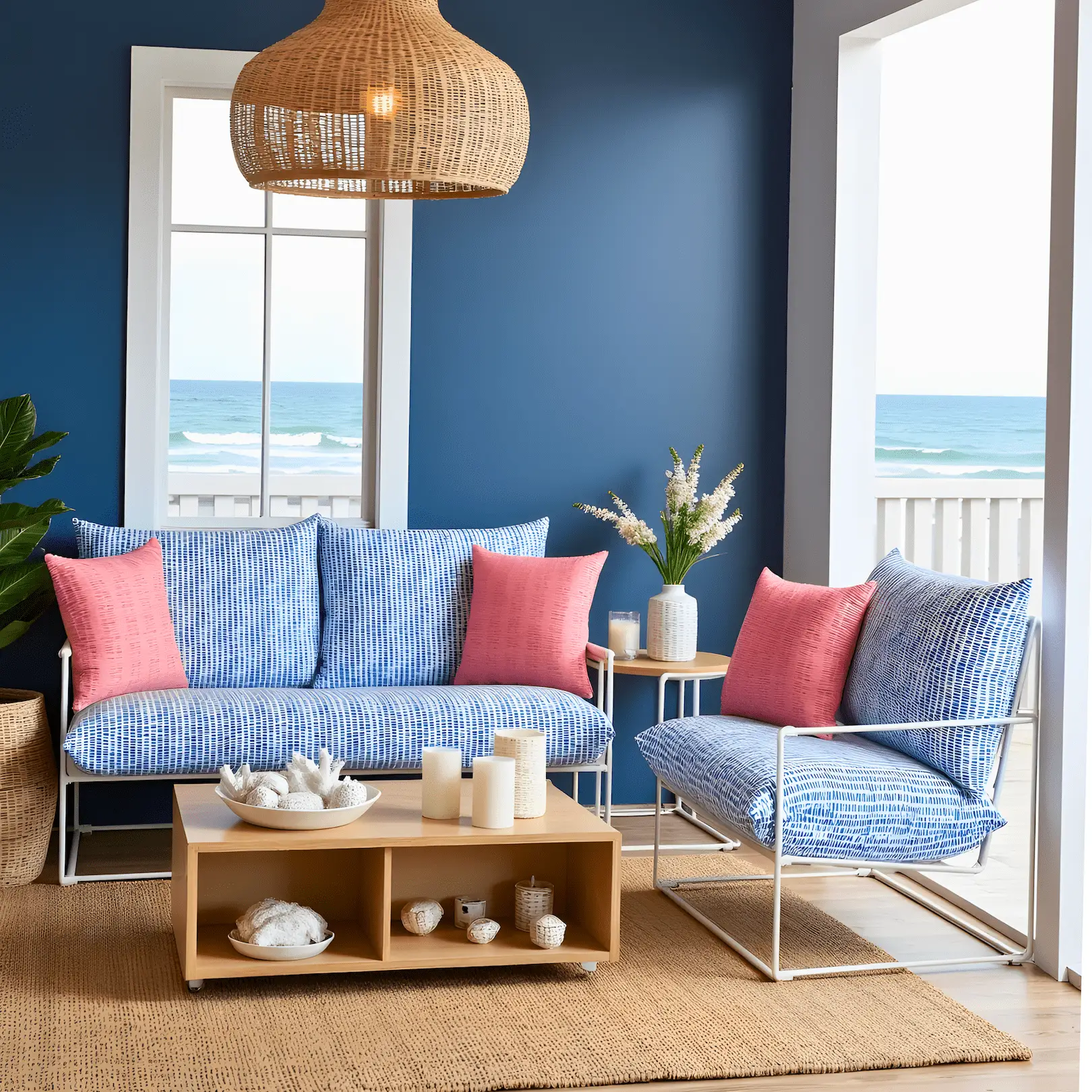 Blue Rain Outdoor Slipcovers – Compatible with IKEA Havsten from PriceLows™
