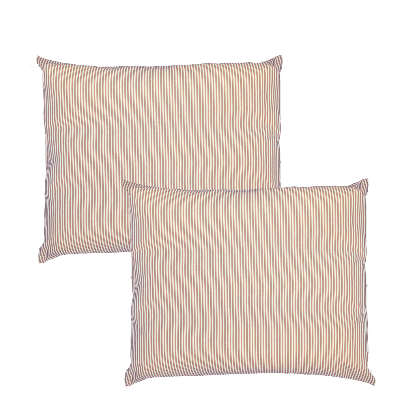 Beige Stripe Outdoor Pillow Covers – 2 Pack – Compatible with IKEA Duvholmen & Kuddarna from PriceLows™
