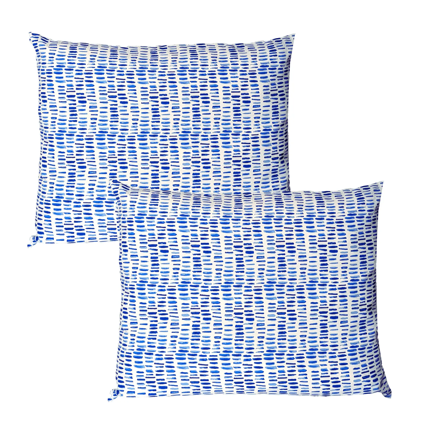 Blue Rain Outdoor Pillow Covers – 2 Pack – Compatible with IKEA Duvholmen & Kuddarna from PriceLows™