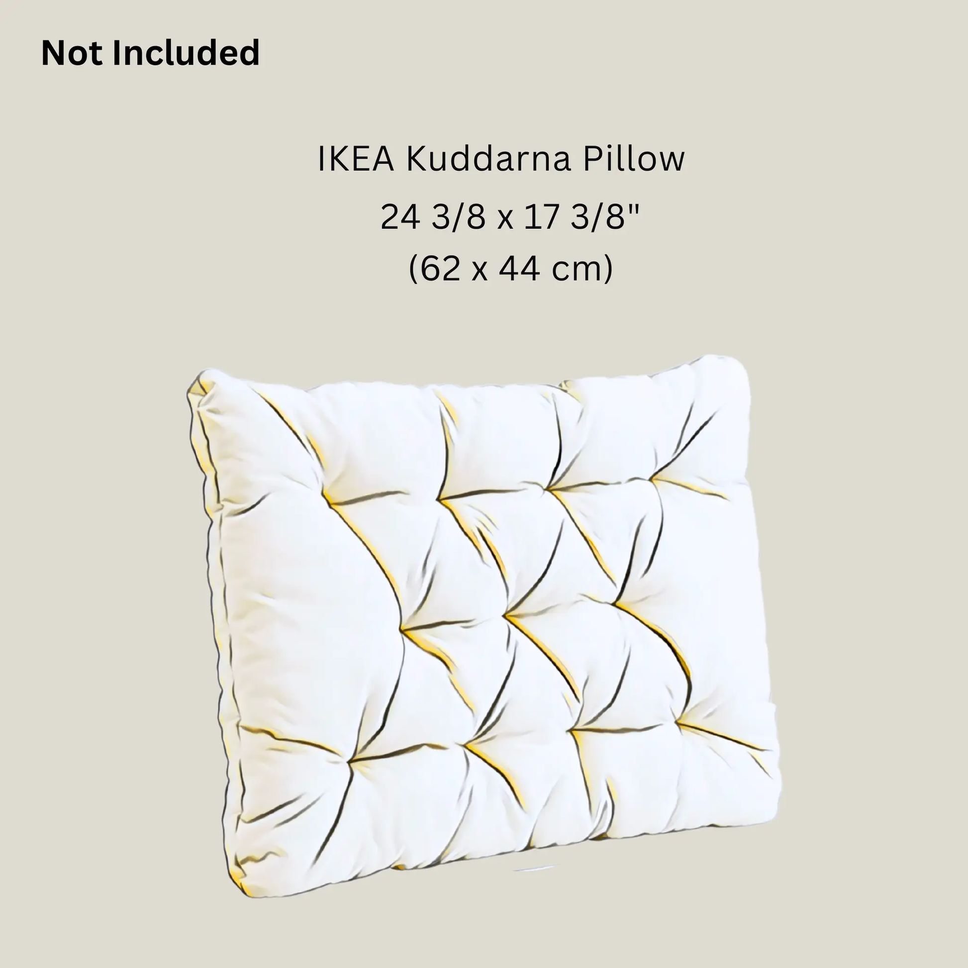 Green Banana Leaf Outdoor Pillow Covers – 2 Pack – Compatible with IKEA Duvholmen & Kuddarna from PriceLows™