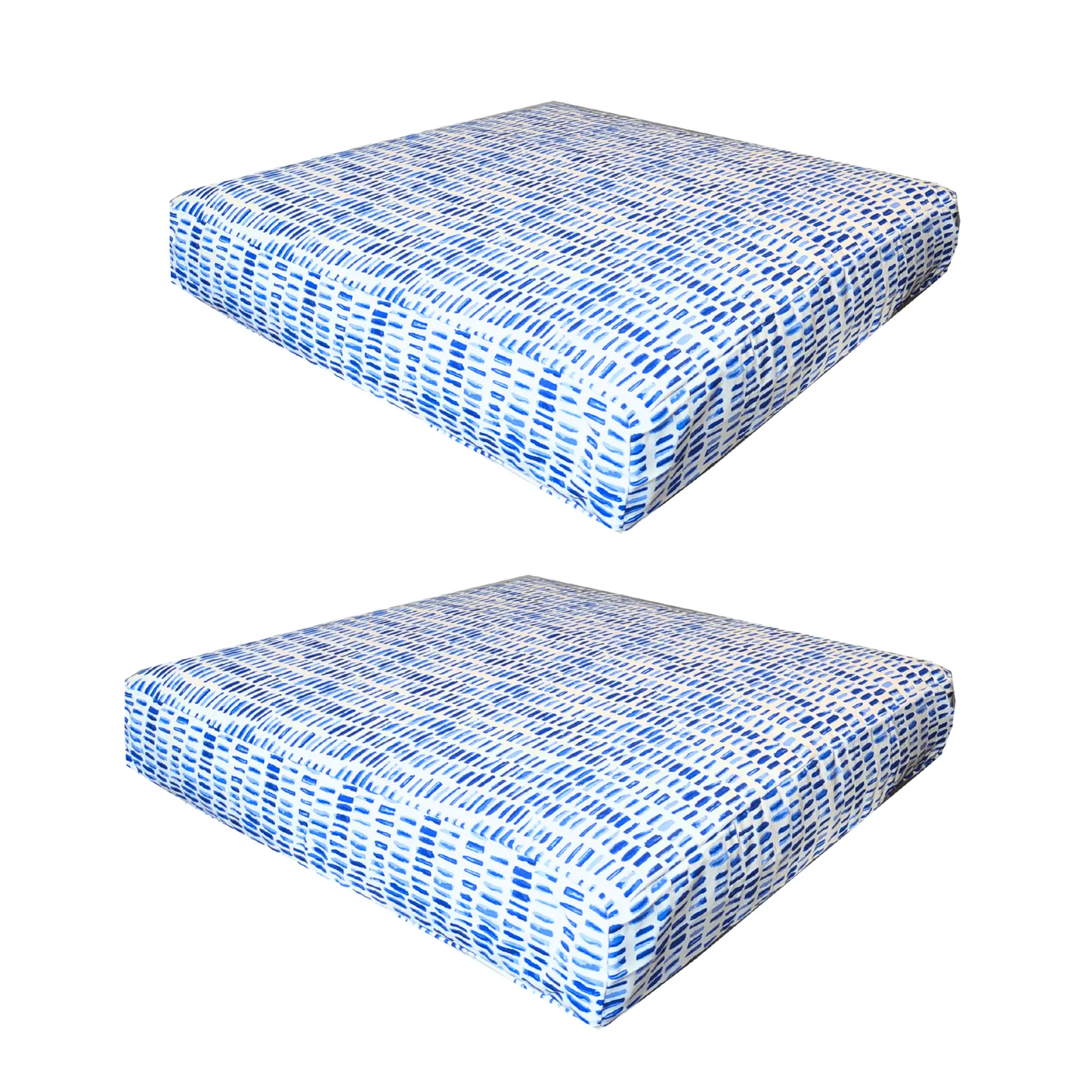 Blue Rain Outdoor Seat Cushion Covers – 2 Pack – Compatible with IKEA Duvholmen from PriceLows™
