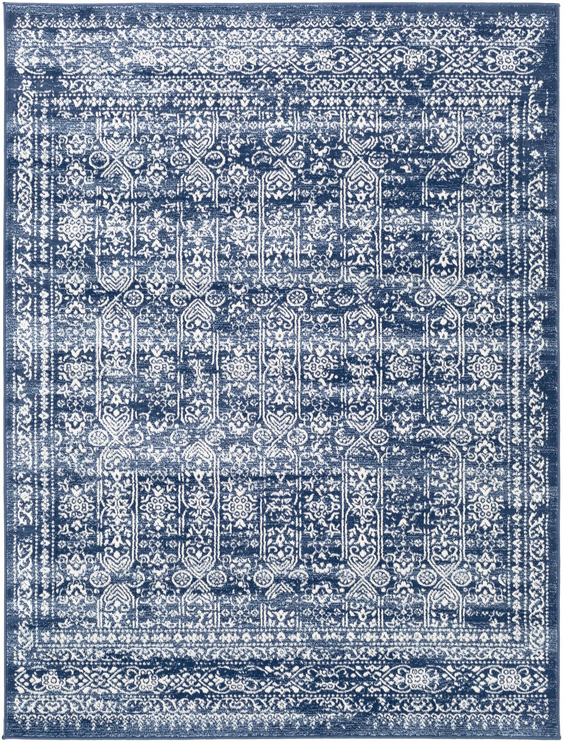 Michie Dark Blue Area Rug from PriceLows™