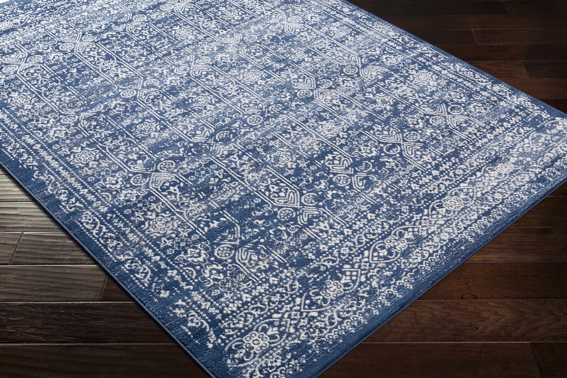 Michie Dark Blue Area Rug from PriceLows™