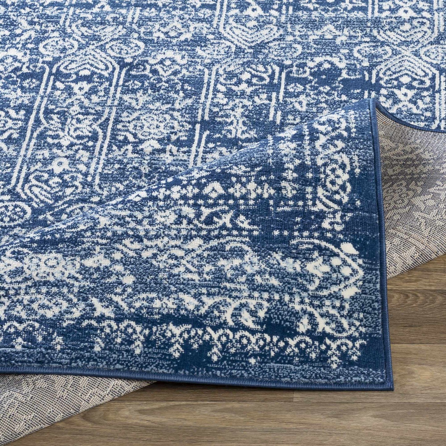 Michie Dark Blue Area Rug from PriceLows™
