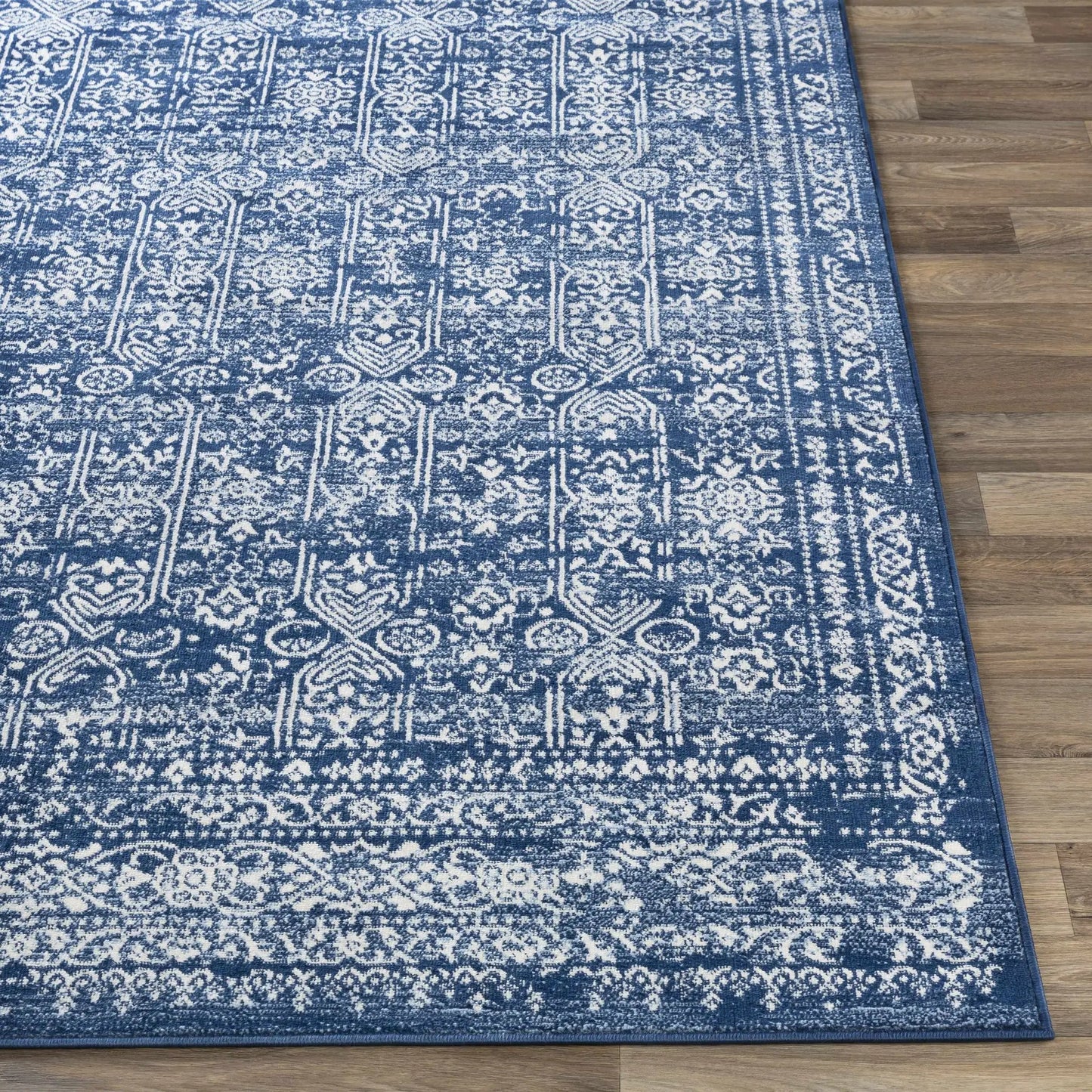 Michie Dark Blue Area Rug from PriceLows™