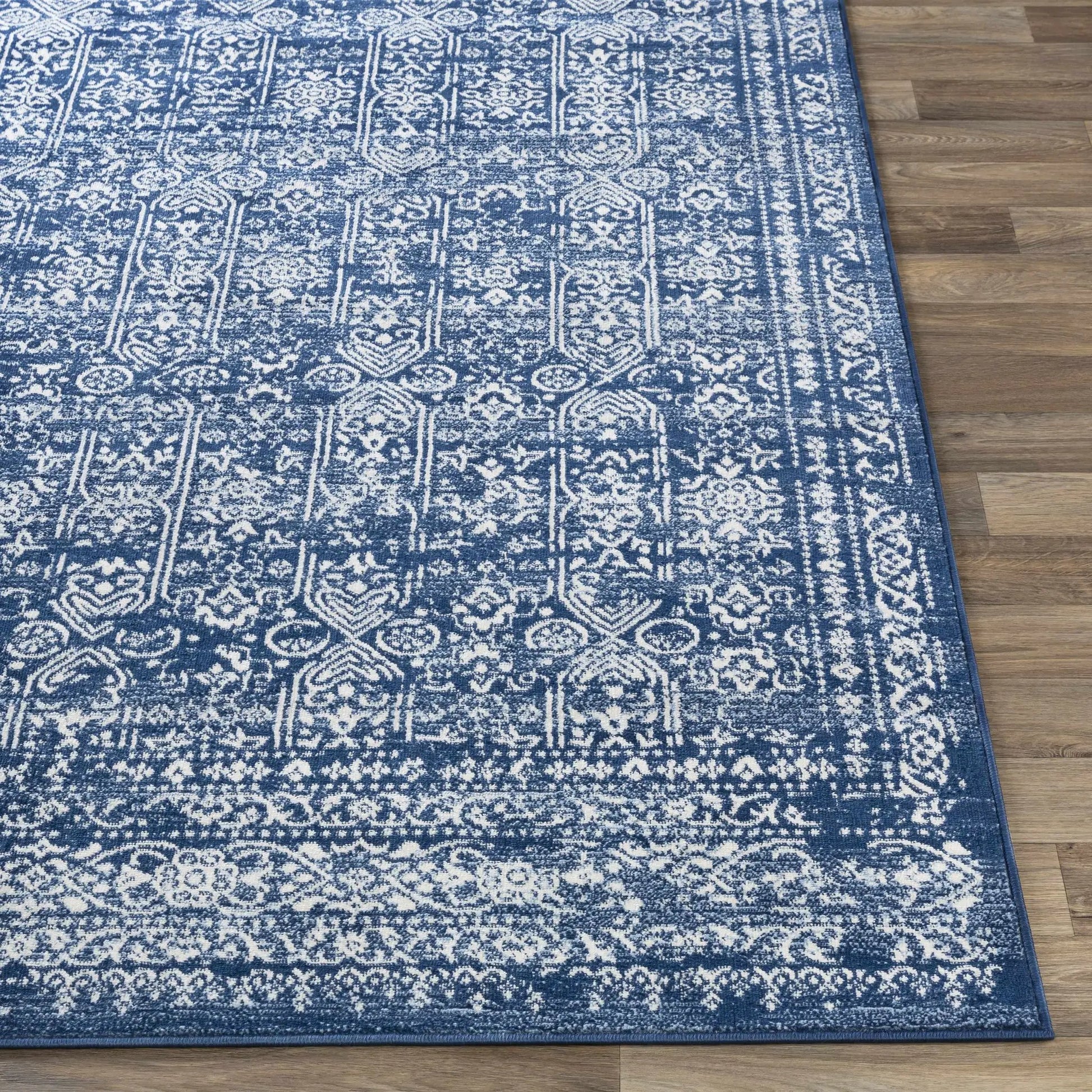 Michie Dark Blue Area Rug from PriceLows™