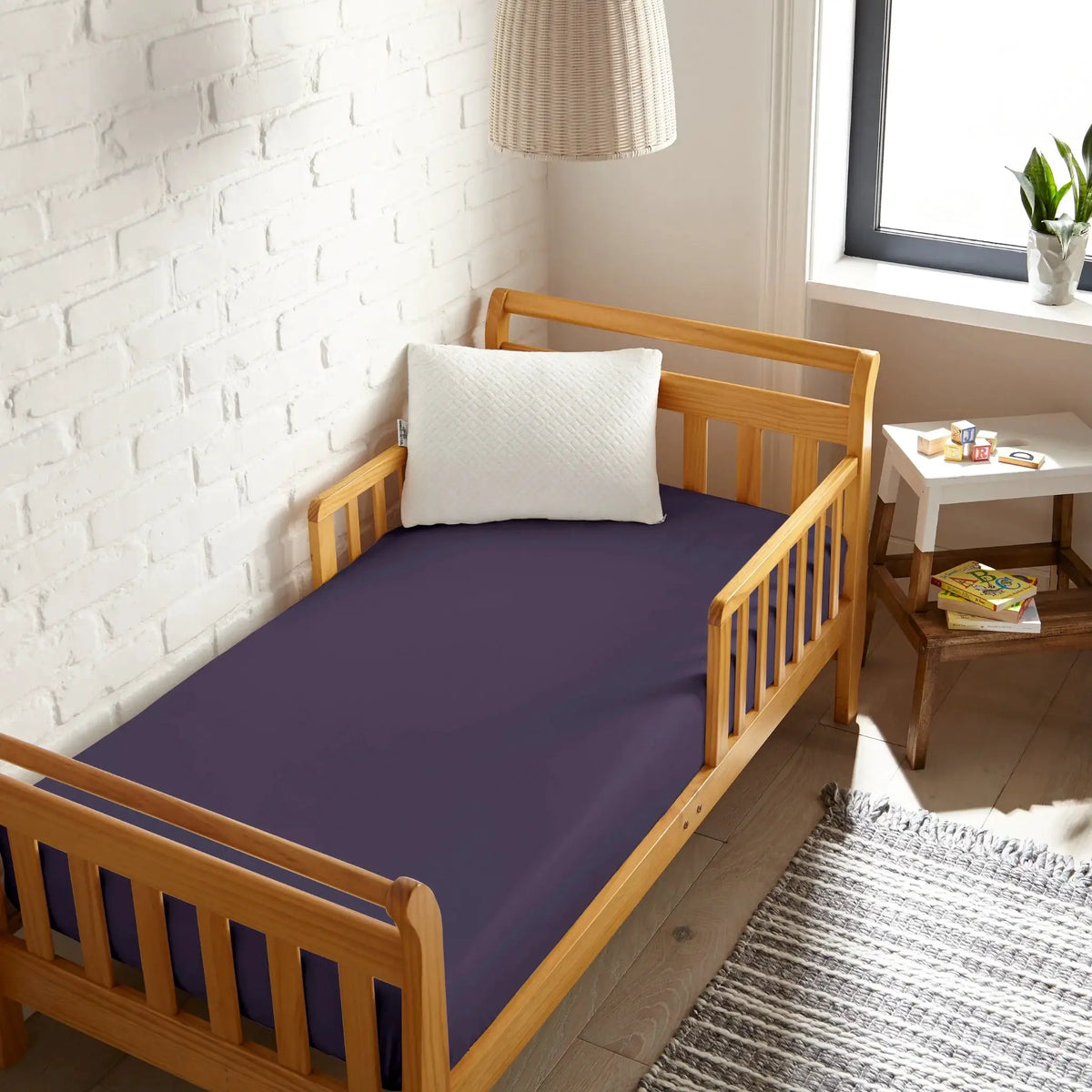 Crib Fitted Sheet | Cooling Bamboo | Breathable | Nine Colors
