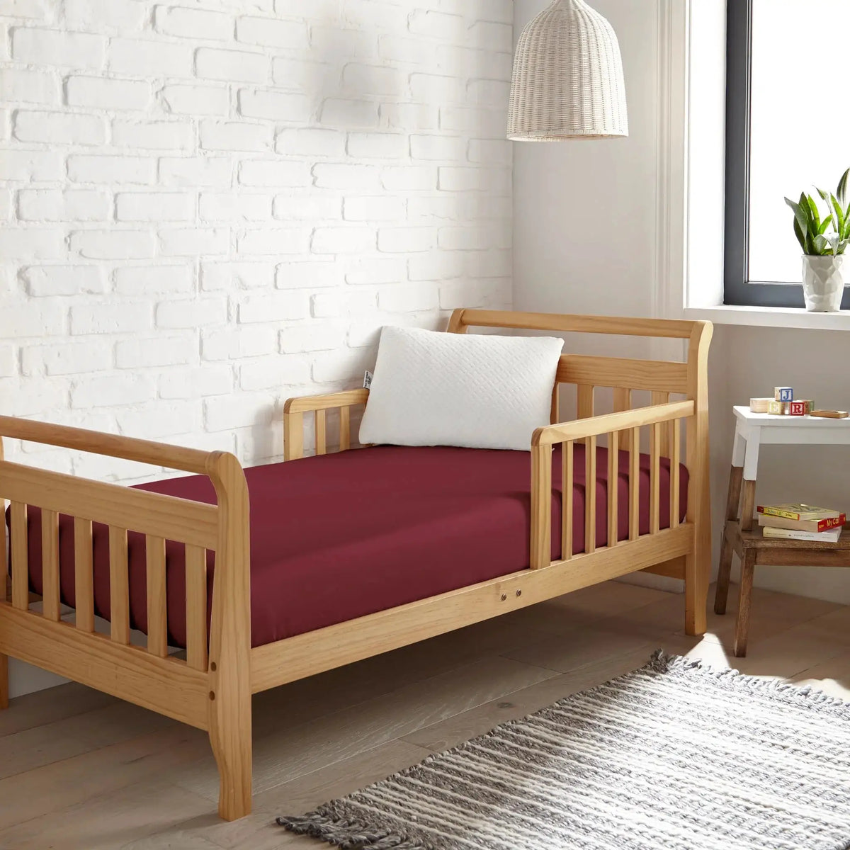 Crib Fitted Sheet | Cooling Bamboo | Breathable | Nine Colors