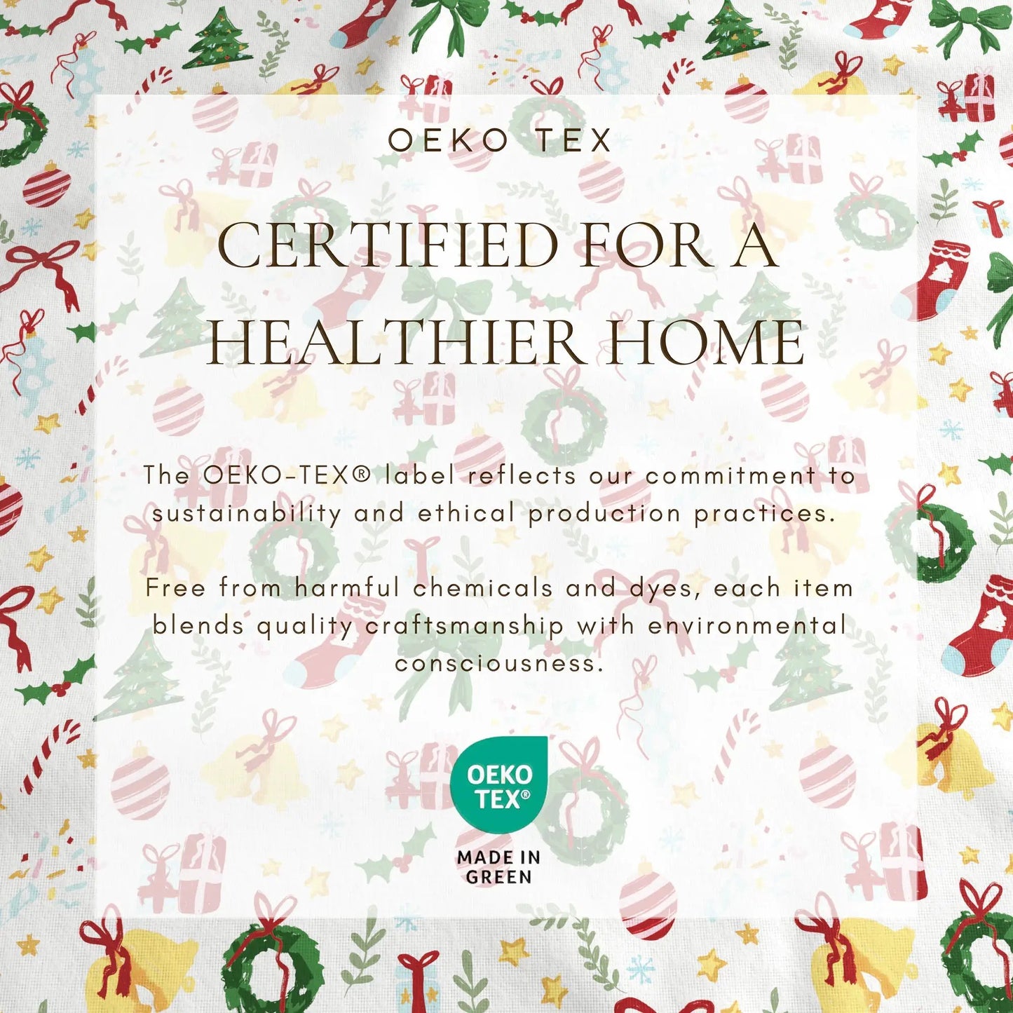 Turkish Cotton Christmas Flannel Sheet - Whittaker Collection from PriceLows™