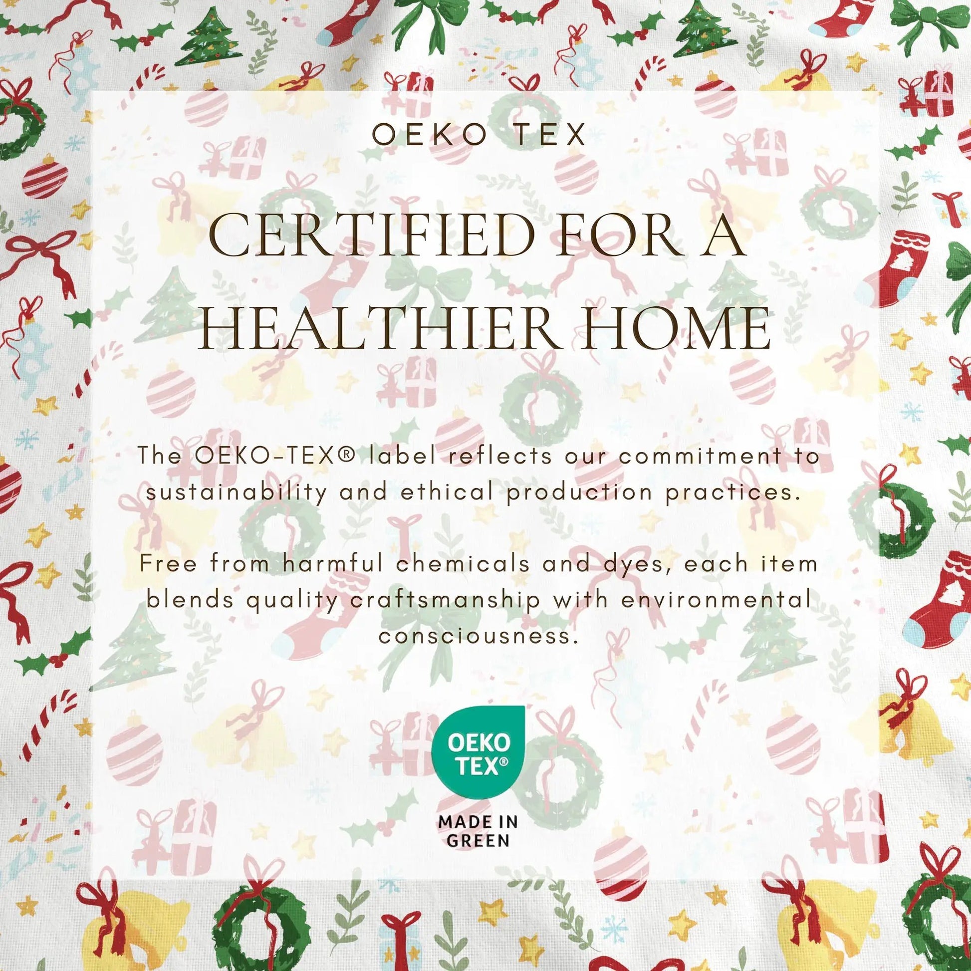 Turkish Cotton Christmas Flannel Sheet - Whittaker Collection from PriceLows™