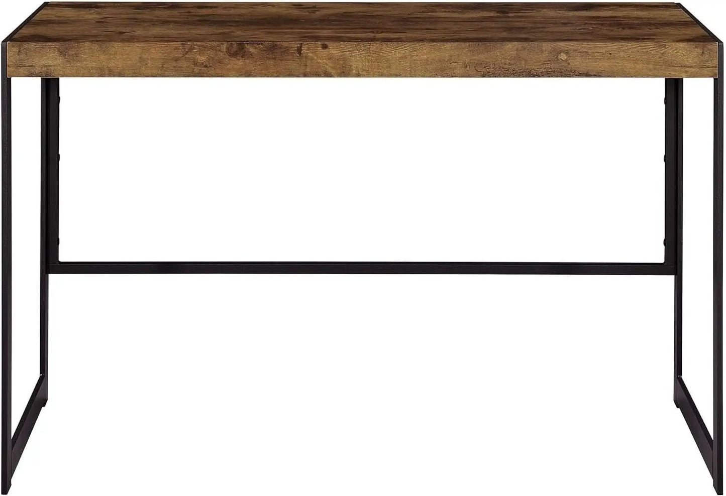 Rustic Nutmeg Writing Desk with Farmhouse Style Design from PriceLows™