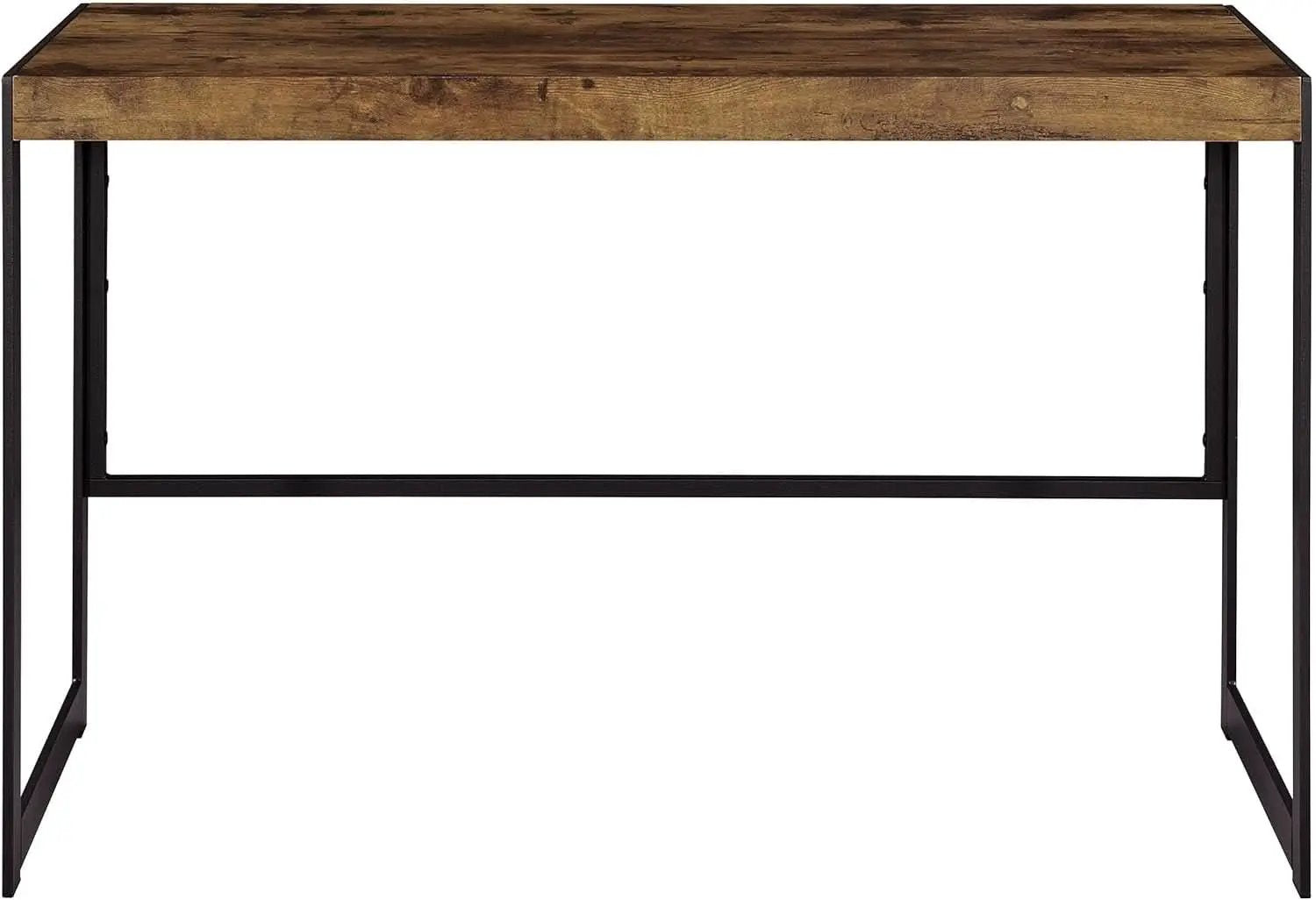 Rustic Nutmeg Writing Desk with Farmhouse Style Design from PriceLows™