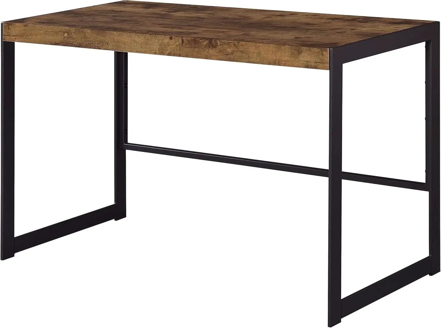 Rustic Nutmeg Writing Desk with Farmhouse Style Design from PriceLows™