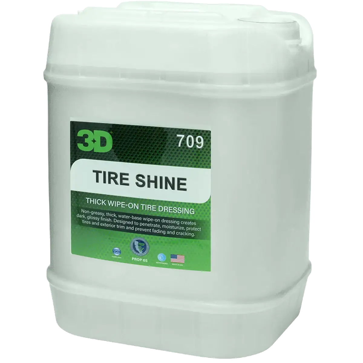 3D TIRE SHINE 5 GALLON from PriceLows™