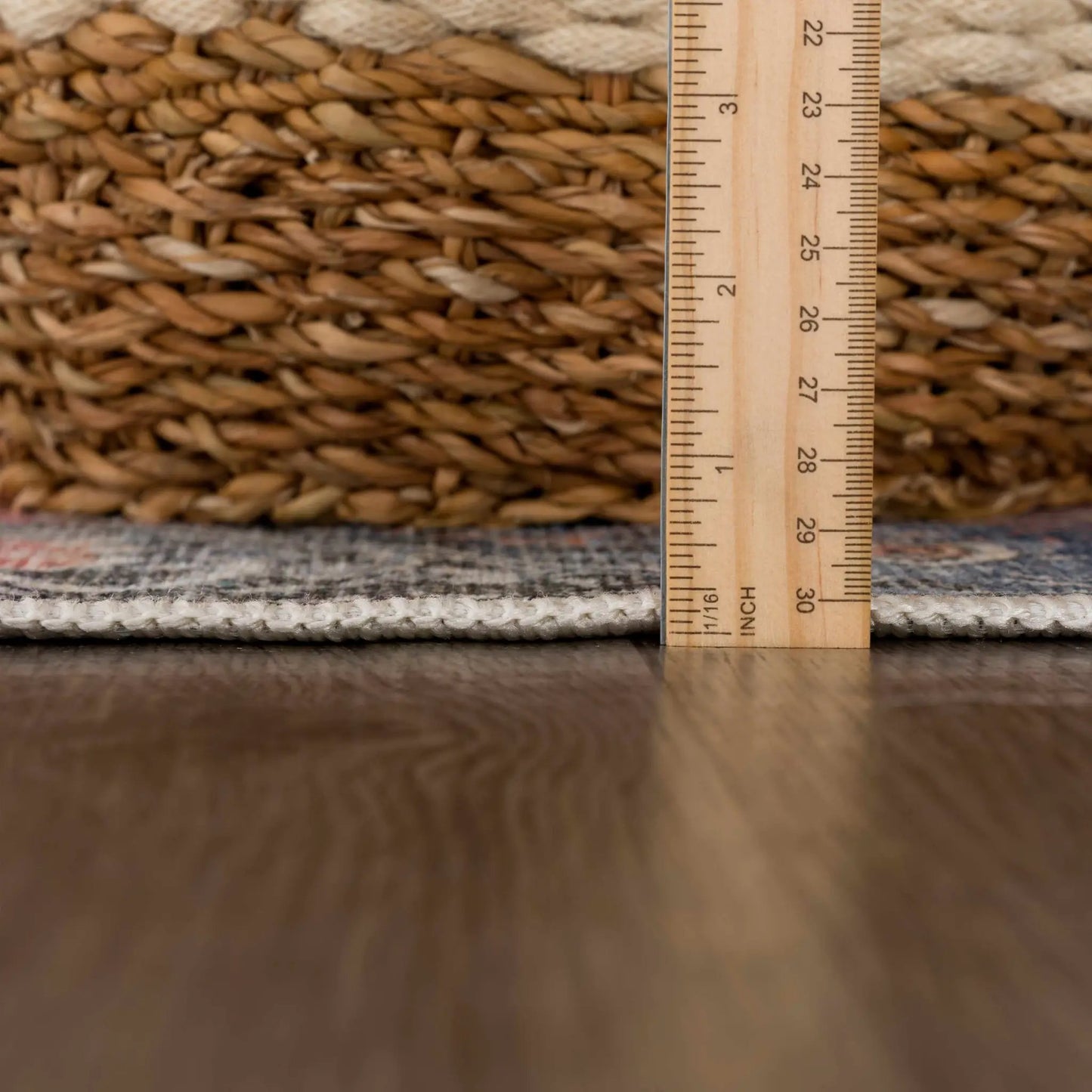 Rosman Distressed Washable Rug from PriceLows™