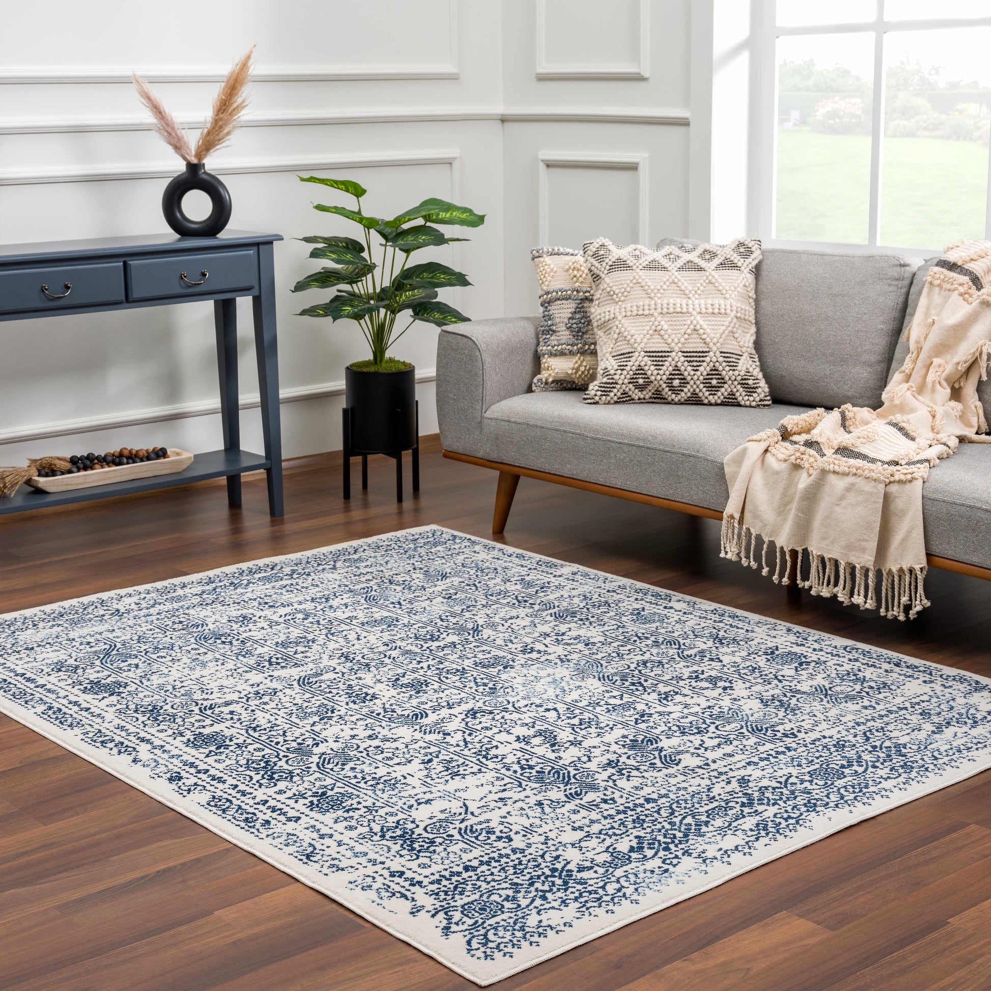 Michie Blue Area Rug from PriceLows™