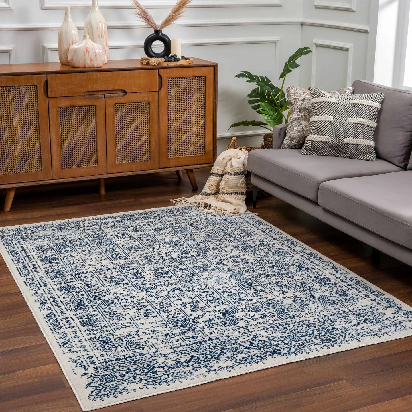 Michie Blue Area Rug from PriceLows™