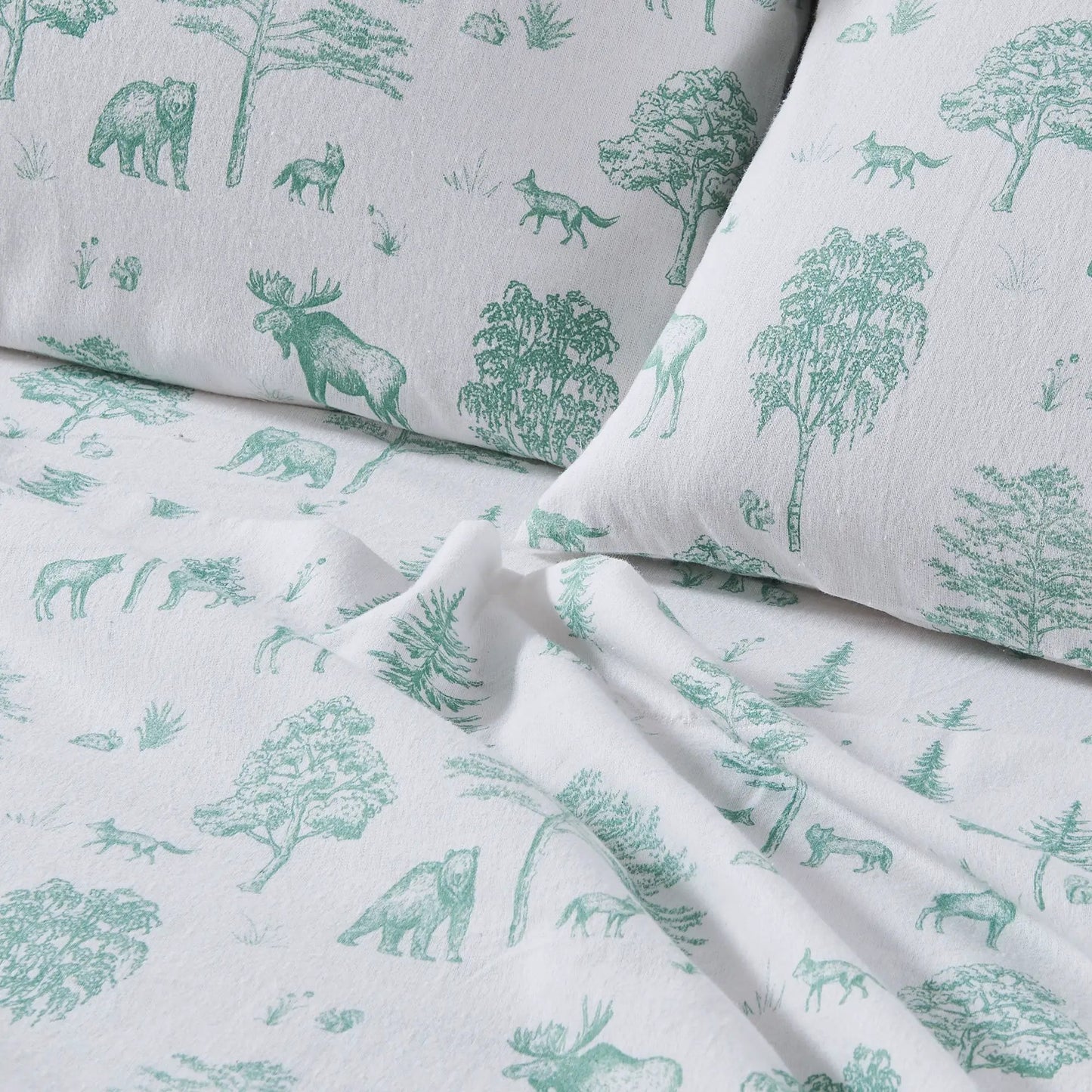 Turkish Cotton Flannel Sheet - Stratton Collection from PriceLows™