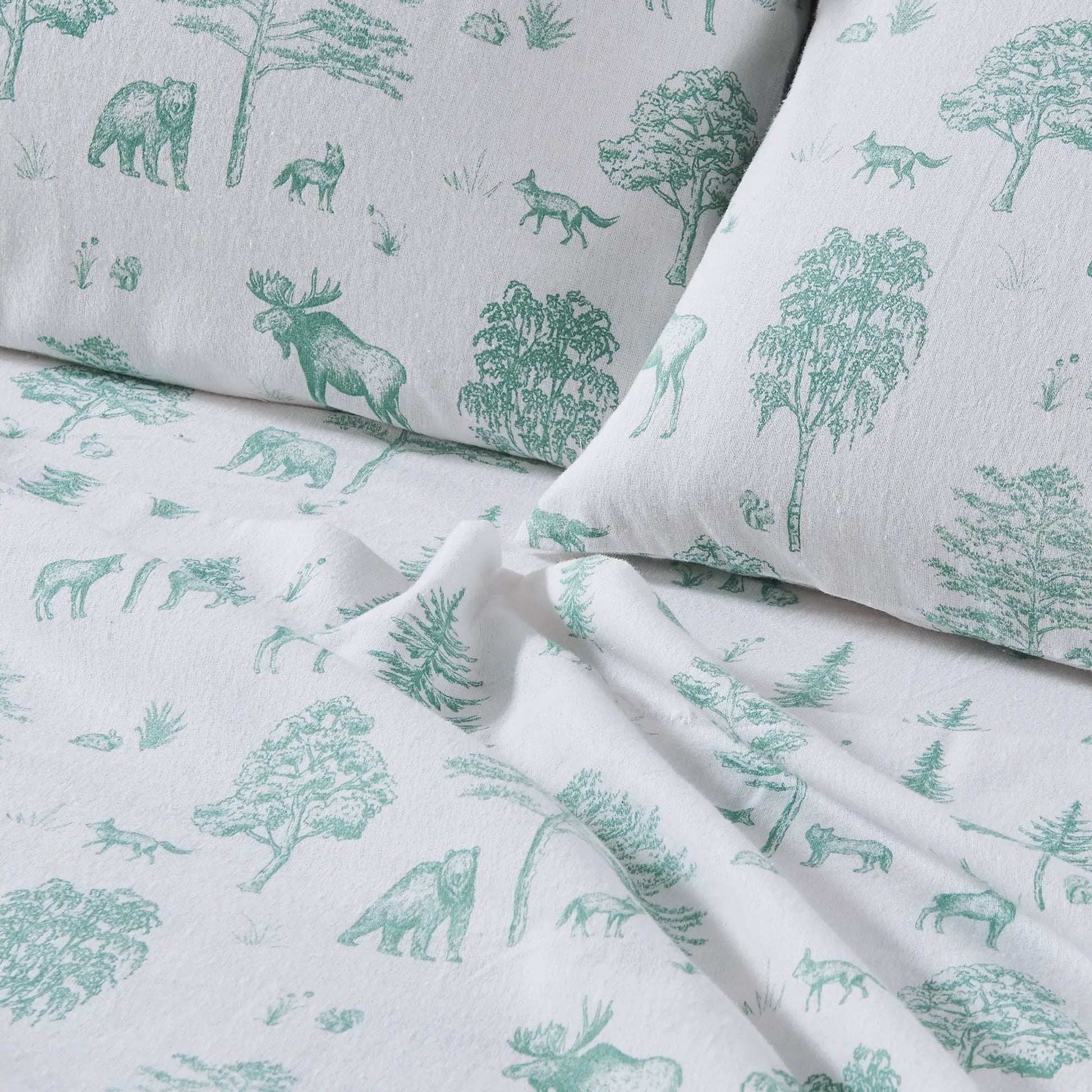 Turkish Cotton Flannel Sheet - Stratton Collection from PriceLows™