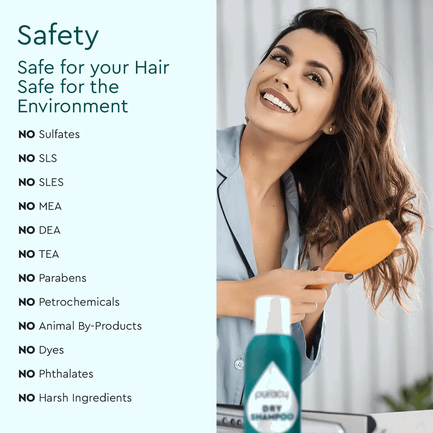 Dry Shampoo (Benzene & Silicone-Free, Color-Safe) from PriceLows™