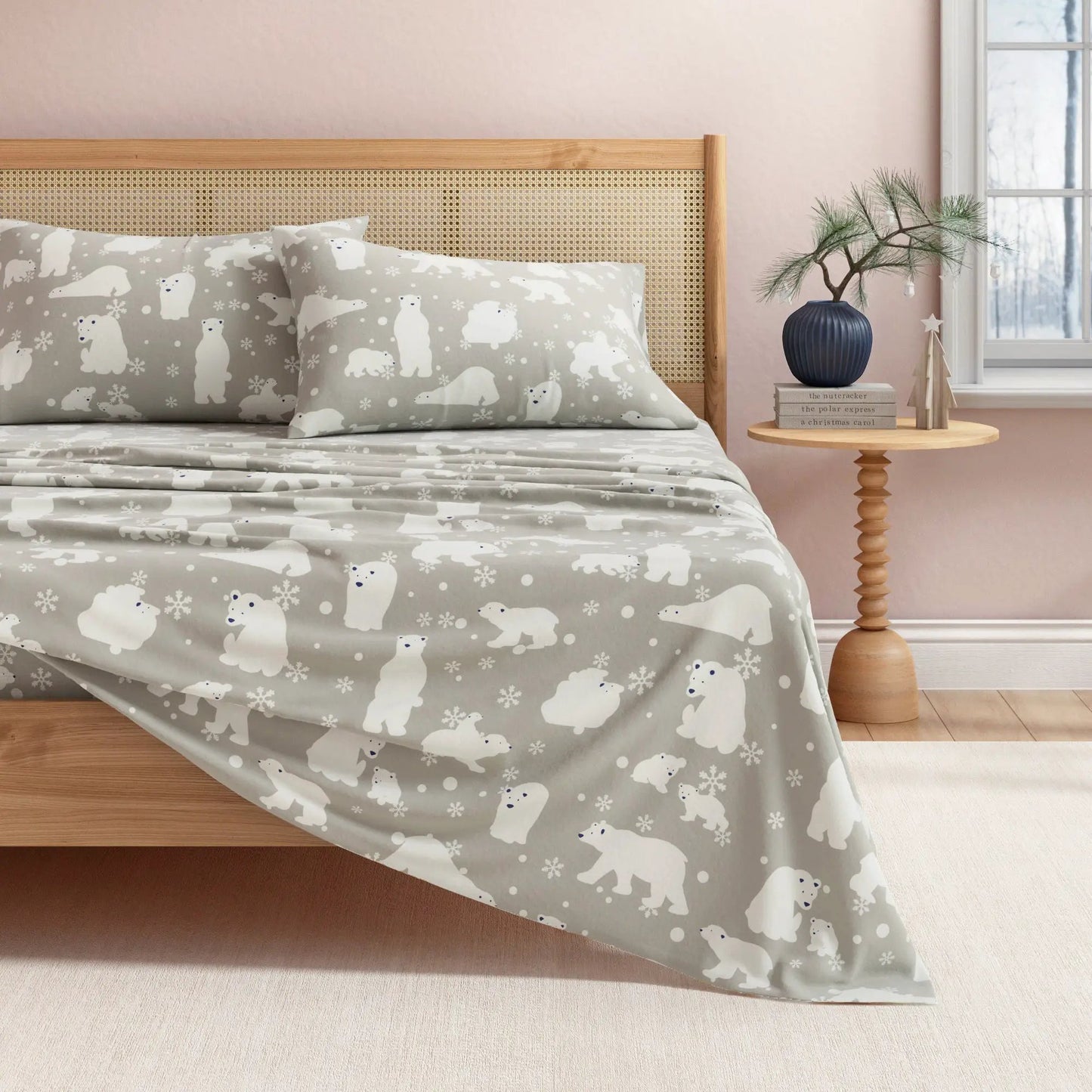 Turkish Cotton Flannel Sheet - Stratton Collection from PriceLows™