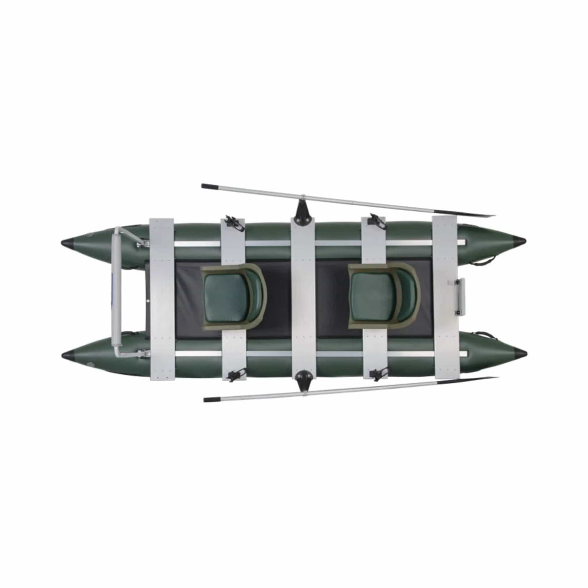 Sea Eagle 375FC FoldCat 2-Persons Inflatable Fishing Lightweight Pontoon Boat | 2-Person | Inflatable Boat | Home
