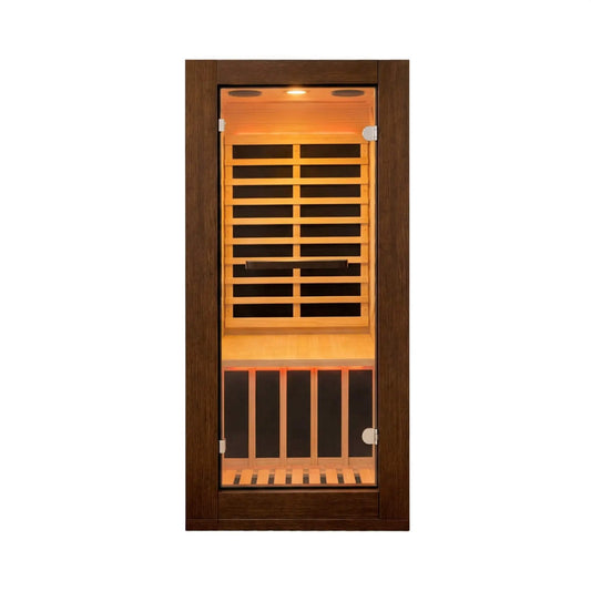 Far Infrared Sauna | Single Person | Solid Pine Wood | Mini