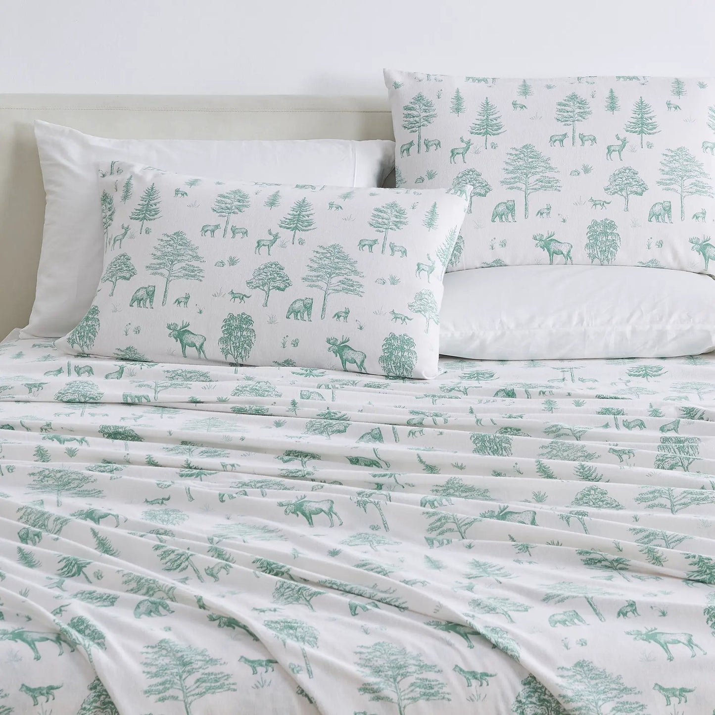 Turkish Cotton Flannel Sheet - Stratton Collection from PriceLows™