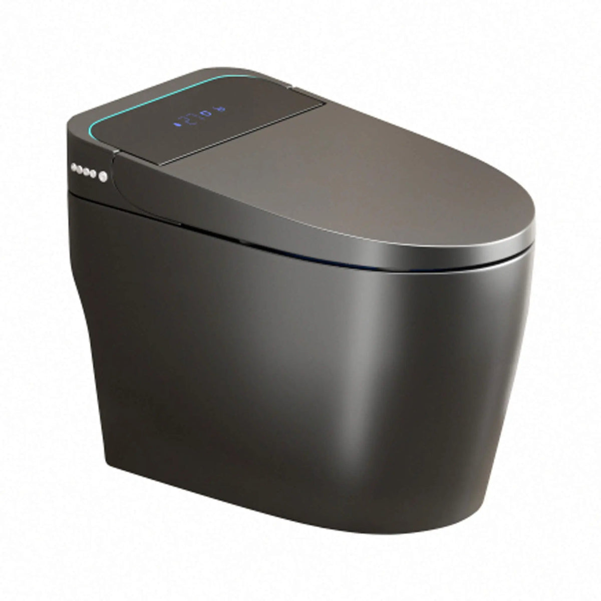 Smart One-Piece Bidet Toilet | Auto Open Close Seat | Warm Air Dryer | Foot Sensor Flush