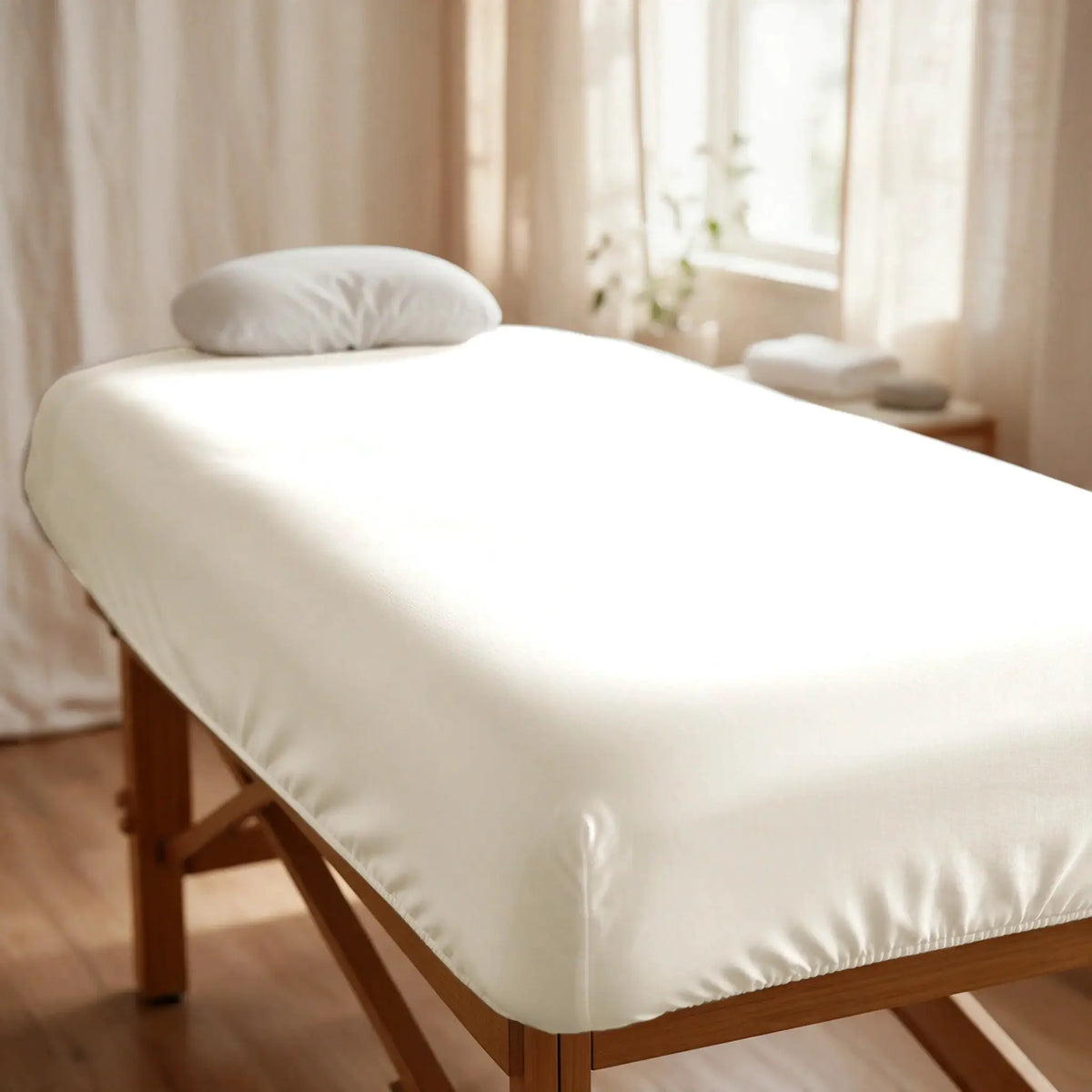 Spa Fitted Sheet | Bamboo Viscose | OEKO-TEX Certified | Treatment Table