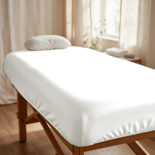 Spa Fitted Sheet | Bamboo Viscose | OEKO-TEX Certified | Treatment Table
