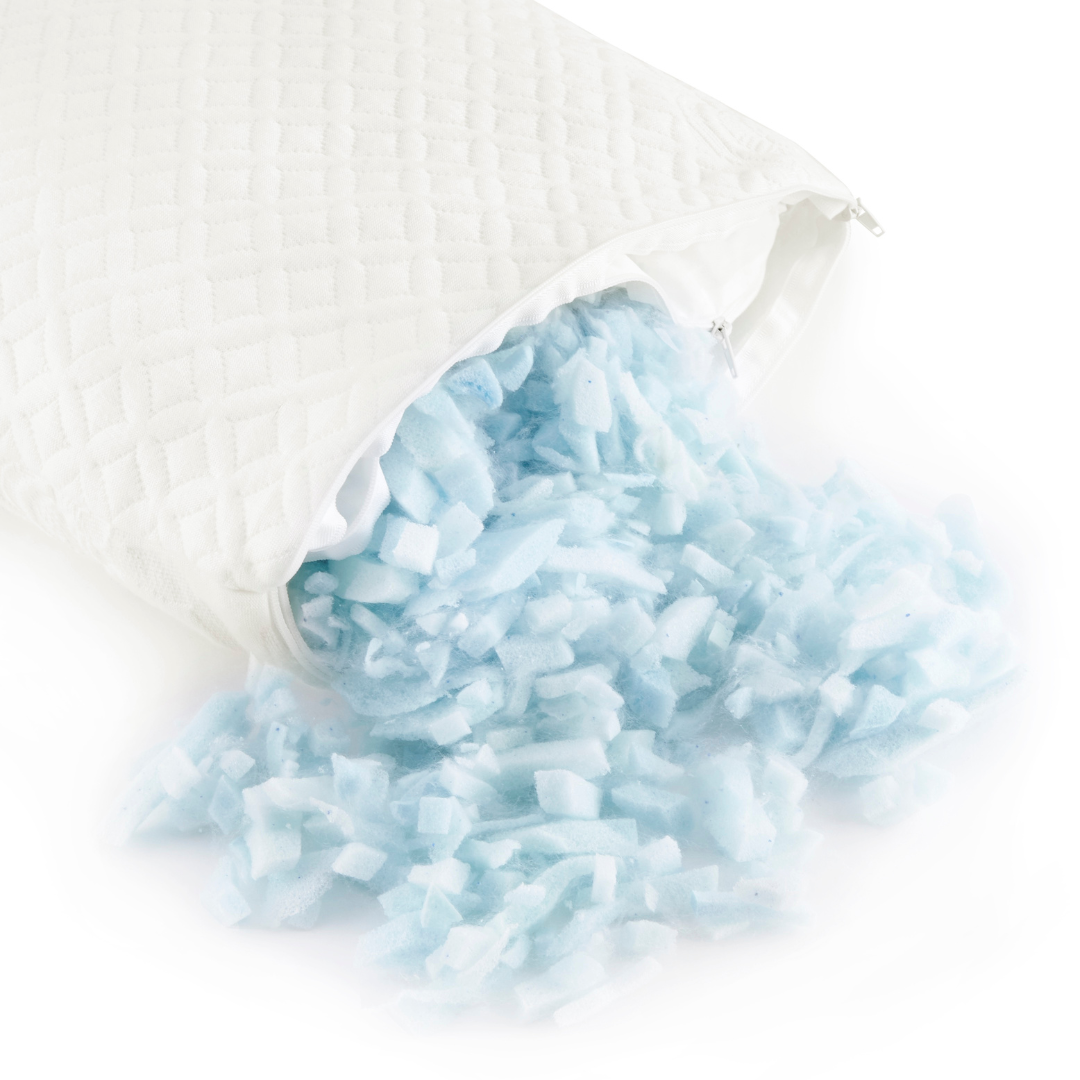 Adjustable Bamboo Cooling Pillow | Hypoallergenic Fill | Spa Ready | Standard