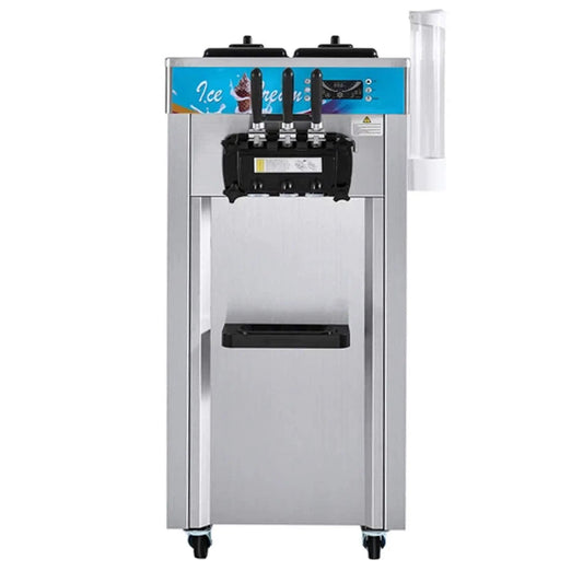 Commercial Soft Serve Ice Cream Maker | 3 Flavor | Stainless Steel