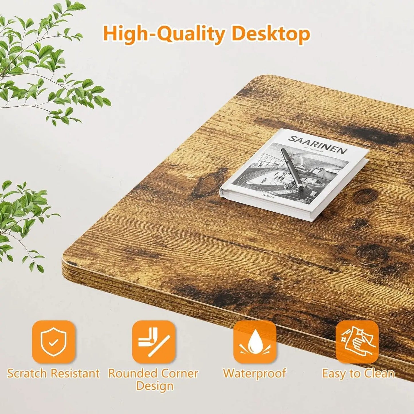 32 Inch Adjustable Standing Desk On Wheels For Home Office from PriceLows™