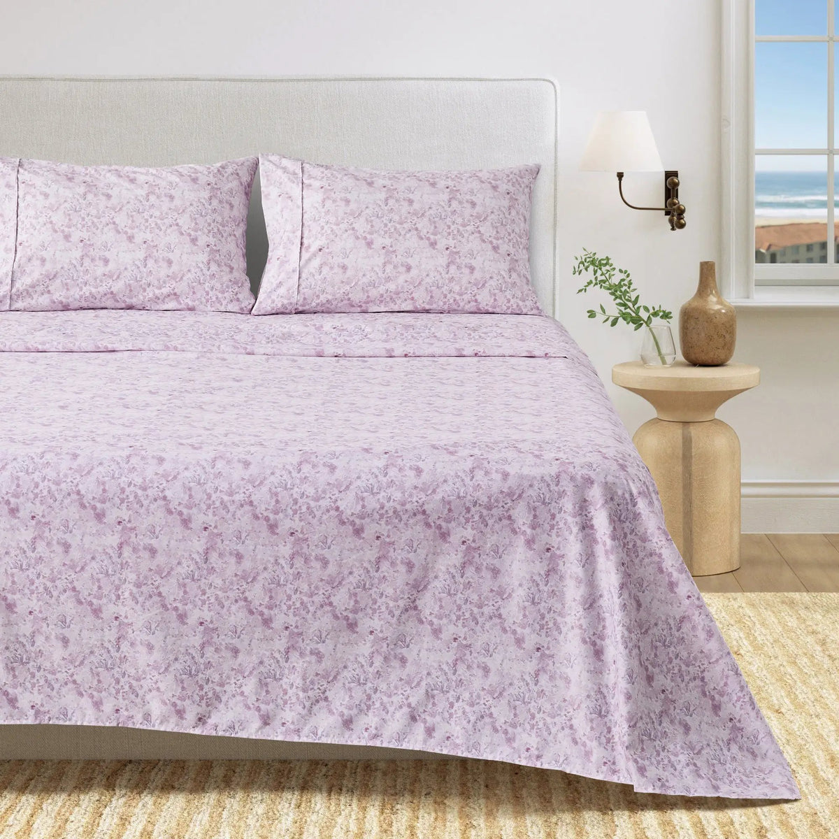 Watercolor Floral Sheet Set - Delia Collection