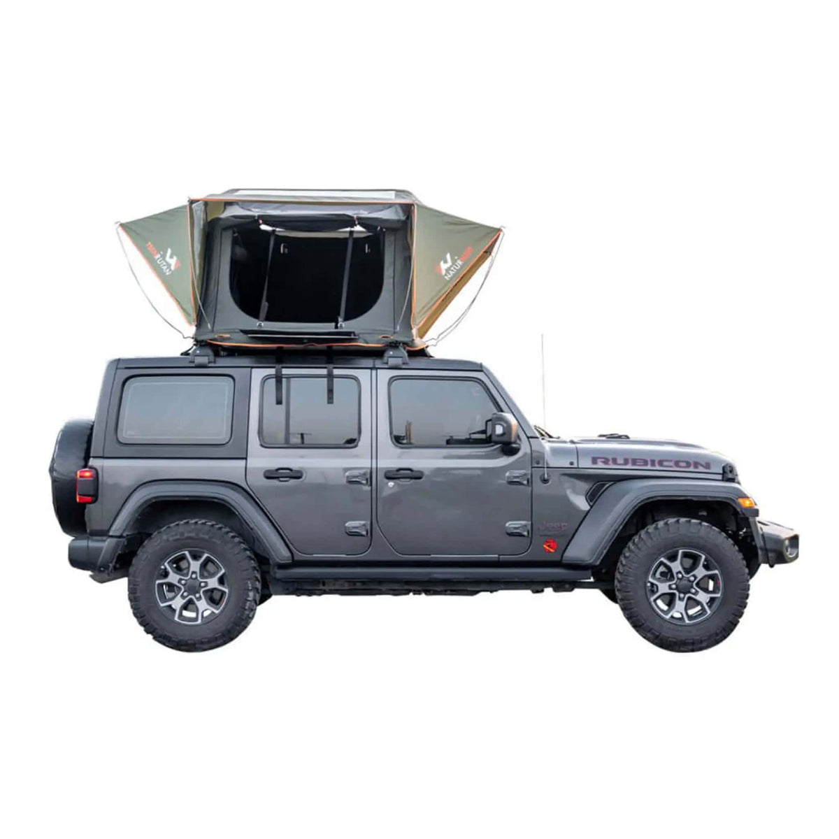 Naturnest Andromeda Green Soft Shell Rooftop Tent With Large Panoramic Skylight | Home Use | Everyday Use | Home