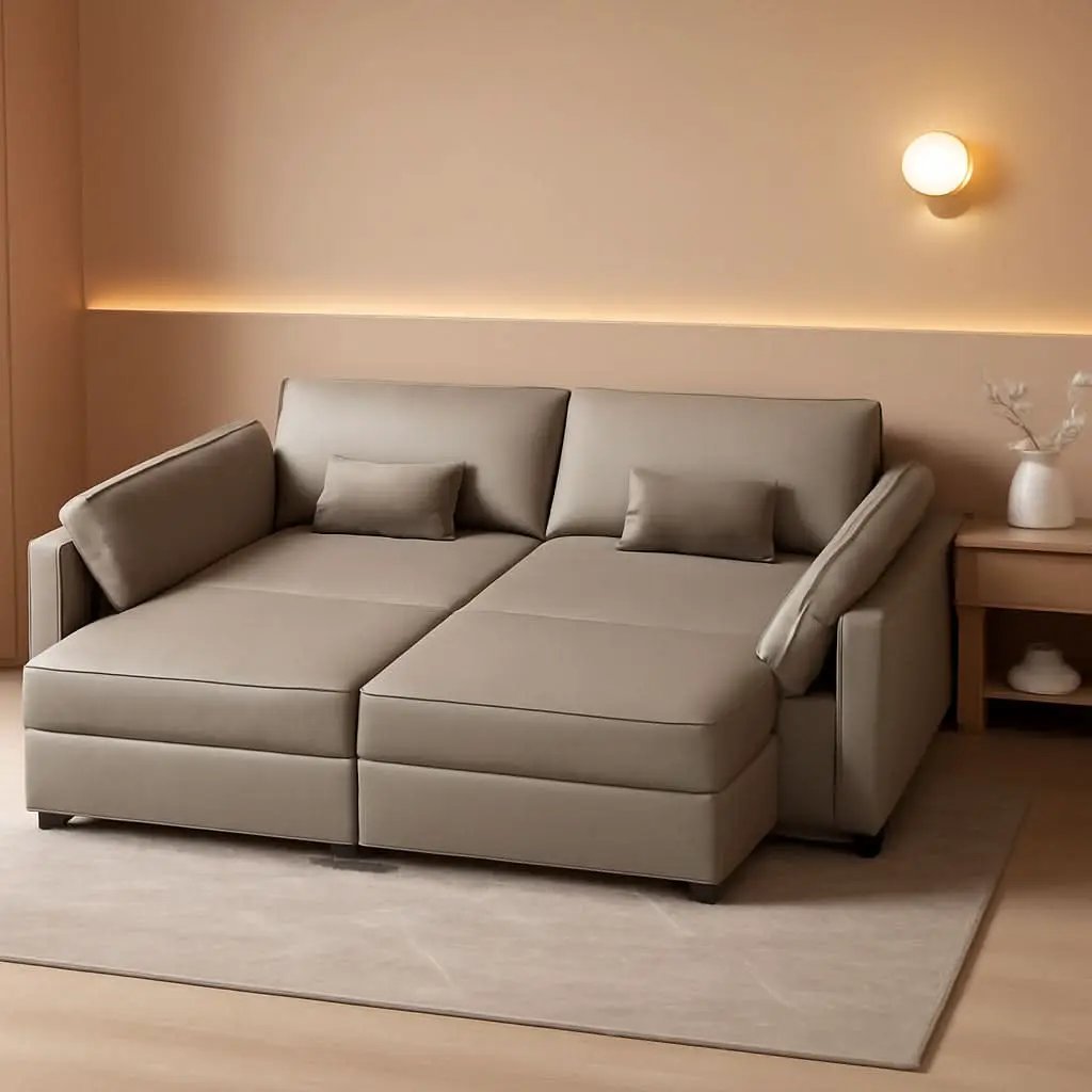 Stylish Modular Sectional Sofa with Reversible Chaise from PriceLows™