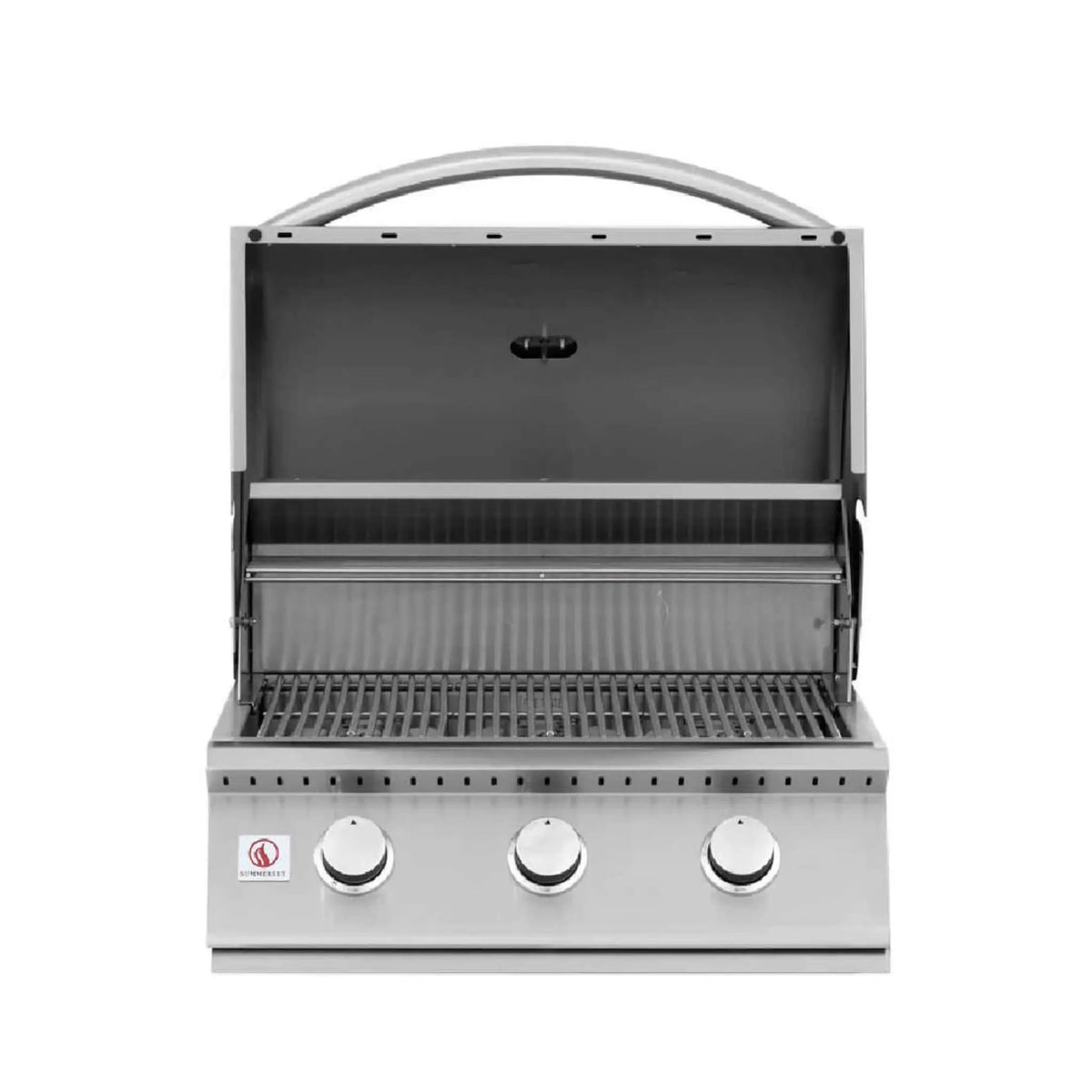 Built-In Propane Gas Grill | Summerset Sizzler | 443 Stainless Steel | Flame Thrower Ignition