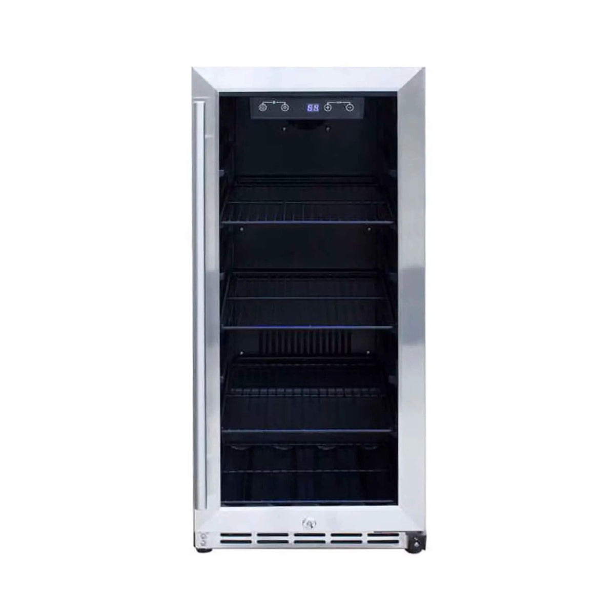 Summerset 15-Inch Outdoor Rated Fridge | 15 Inch | Stainless Steel | Wine Fridge