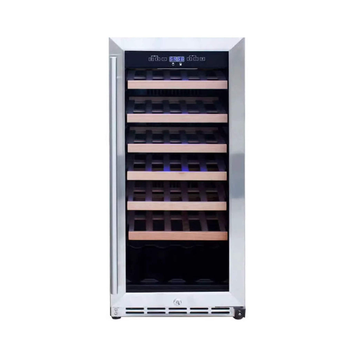Summerset 15-Inch Outdoor Rated Wine Cooler | 15 Inch | Glass | Wine Fridge