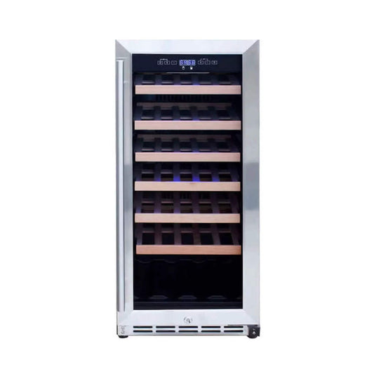 Summerset 15-Inch Outdoor Rated Wine Cooler | 15 Inch | Glass | Wine Fridge