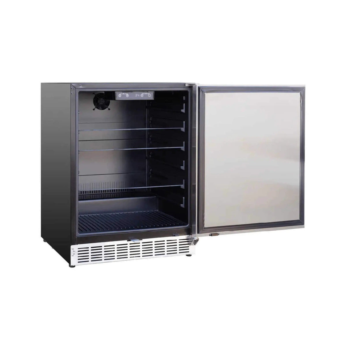 Summerset 24-Inch Outdoor Rated Refrigerator With Anti Vibration System | 24 Inch | Outdoor Living Use | Outdoor Living