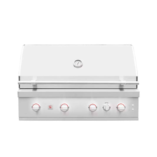 Summerset Quest Grill With Rear Infrared Burner, Rotisserie Kit, & Drop In Griddle | 30 Inch | 000 BTU | Outdoor Grill