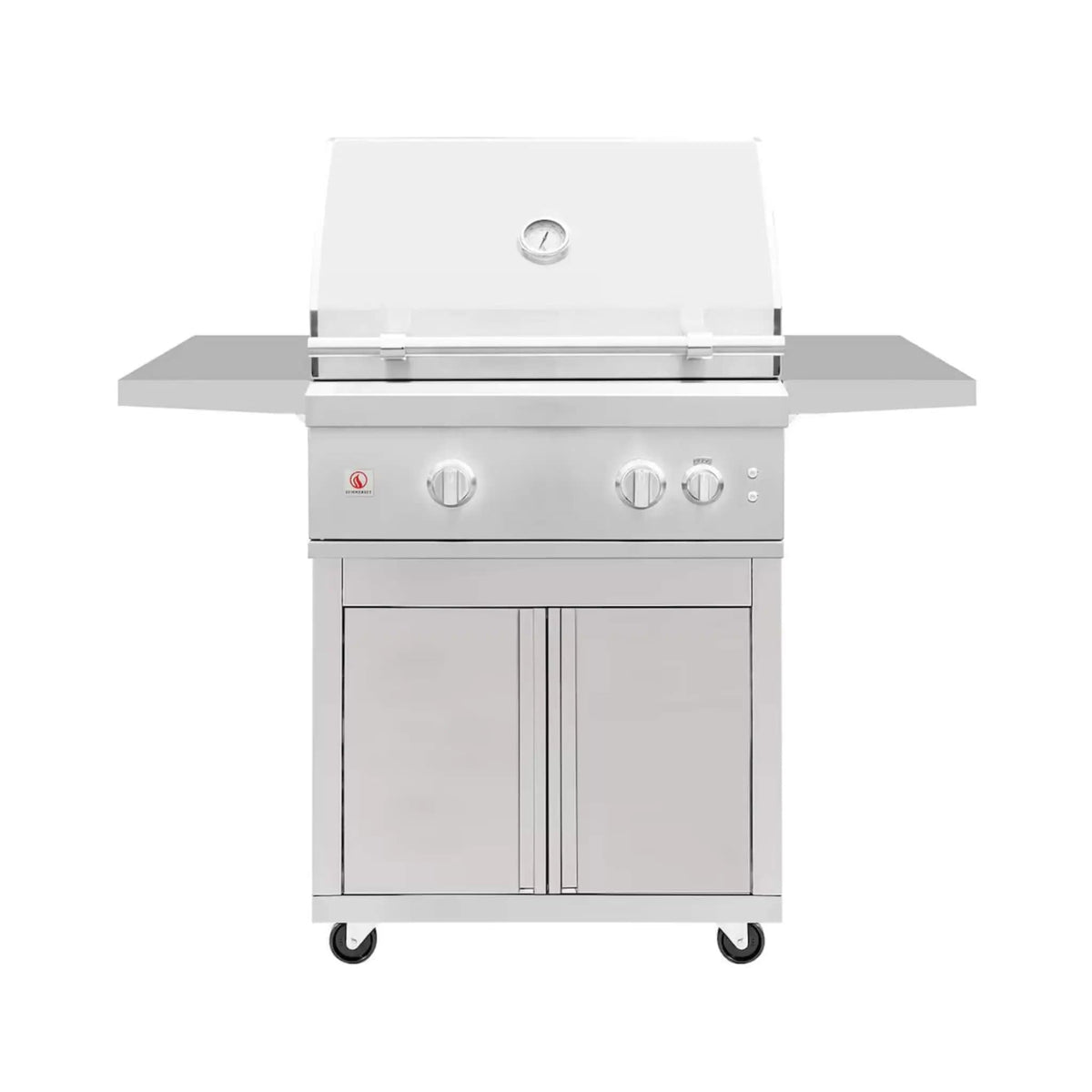Summerset Quest Grill With Rear Infrared Burner, Rotisserie Kit, & Drop In Griddle | 30 Inch | 000 BTU | Outdoor Grill