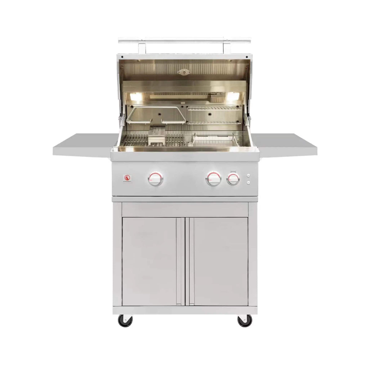Summerset Quest Grill With Rear Infrared Burner, Rotisserie Kit, & Drop In Griddle | 30 Inch | 000 BTU | Outdoor Grill