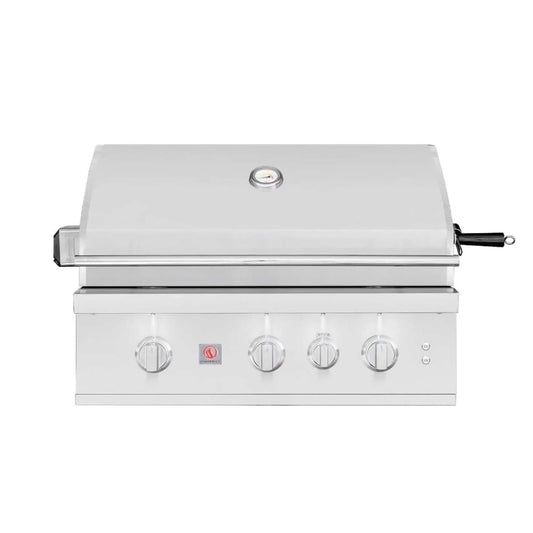 Built-In Gas Grill | Summerset TRL Pro | Rear Infrared Burner And Rotisserie Kit | 304 Stainless Steel