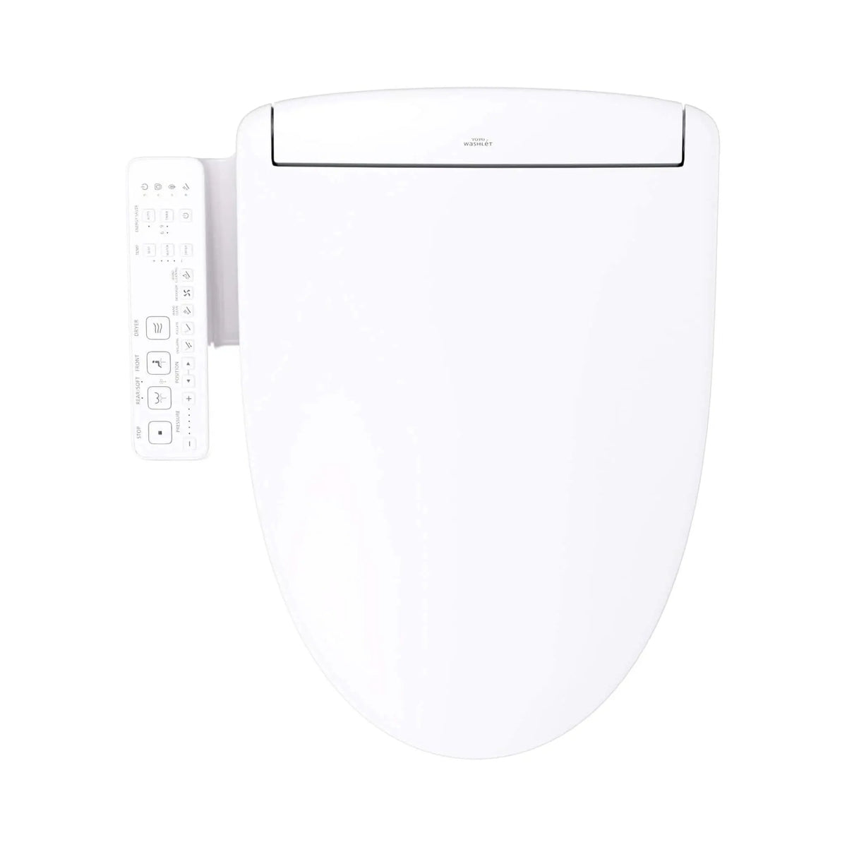 TOTO WASHLET S2 Bidet Seat | Heated Seat | Side Arm Control | Built-In Air Deodorizer