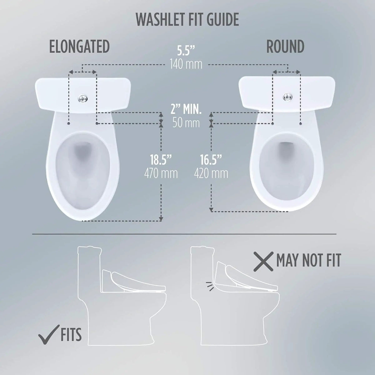 TOTO WASHLET S2 Bidet Seat | Heated Seat | Side Arm Control | Built-In Air Deodorizer