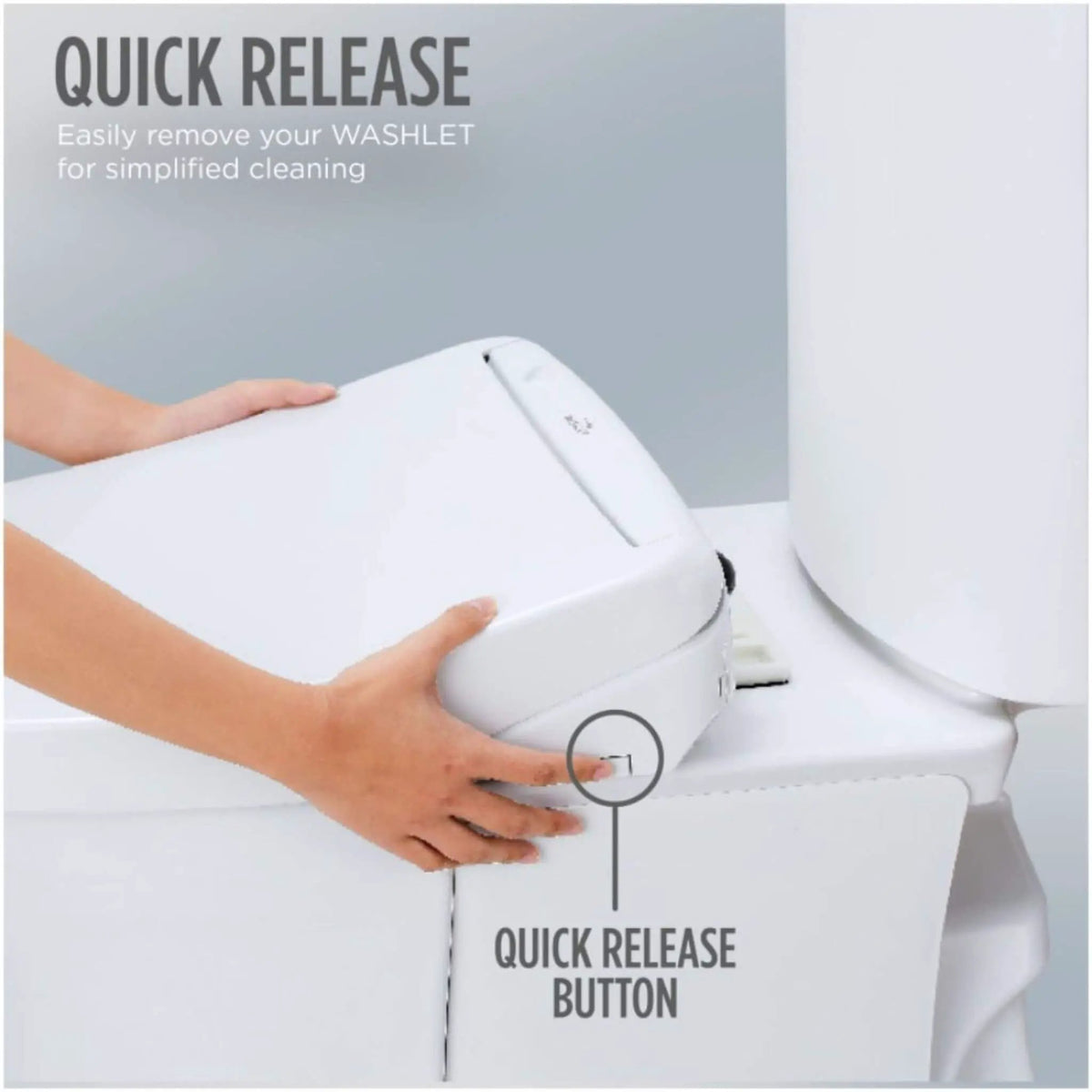 TOTO S7 WASHLET Elongated Bidet Seat | EWater Warm Water | Automatic Air Deodorizer | Classic Or Contemporary Lid